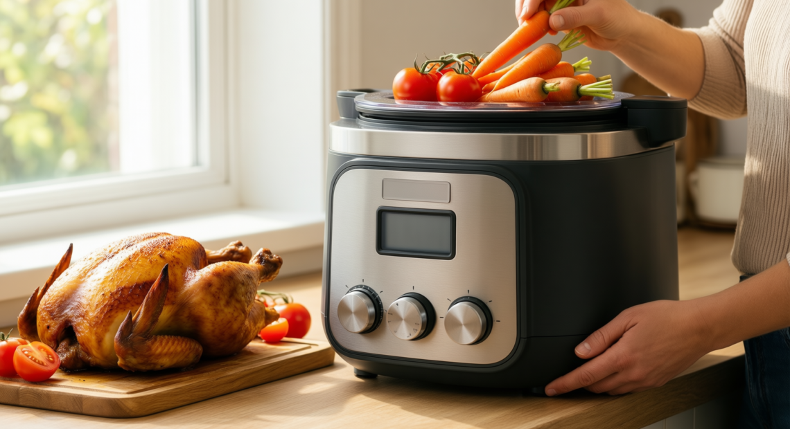 soup maker recipe book — lifestyle photo showing Soup Maker Recipe Book: in use