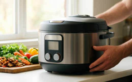 instant pot electric rice cooker 5l — lifestyle photo showing Instant Pot- Electric Rice in use